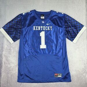 Nike Jersey Kentucky Wildcats #1 Youth Large Blue Official‎ Swoosh Better World